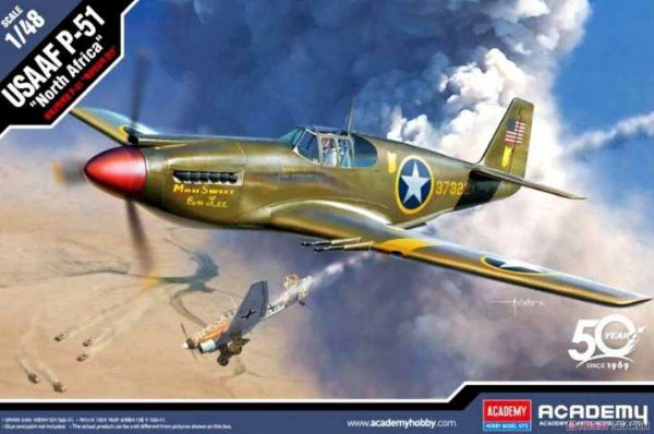 USAAF P-51 North Africa (Academy 1:48)