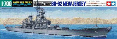 US Navy Battleship New Jersey BB-62 (Tamiya 1:700)