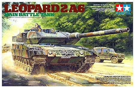 Leopard 2A6 Main Battle Tank (Tamiya 1:35)