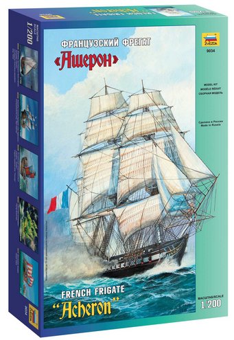 French Frigate Acheron (Zvezda 1:200)