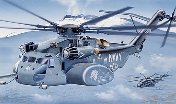 Vrtulník MH-53 E SEA DRAGON (Italeri 1:72)