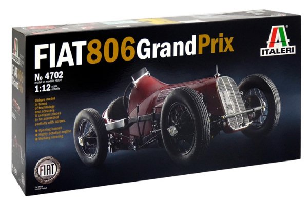 Auto FIAT 806 GRAND PRIX (Italeri 1:12)