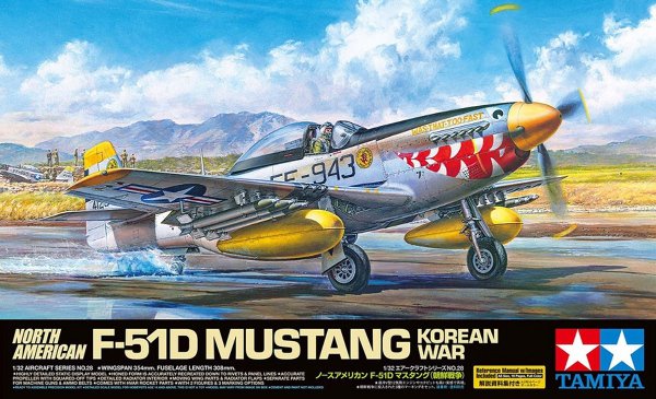 F-51D Mustang Korean War (Tamiya 1:32)