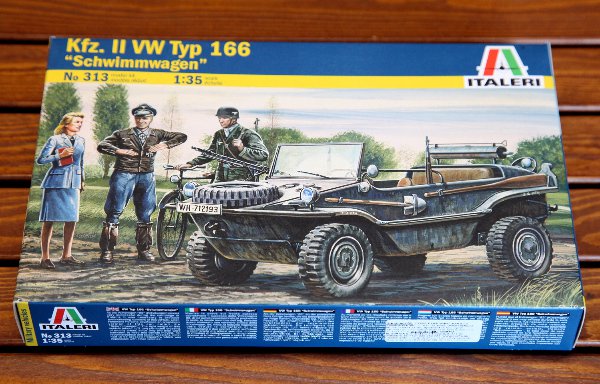 SCHWIMMWAGEN Typ 166 (Italeri 1:35)