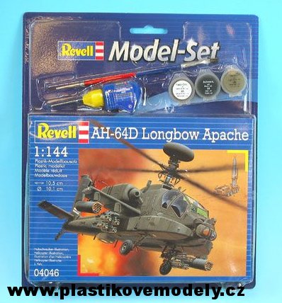 64046 - ModelSet AH-64D LONGBOW APACHE (Revell 1:144)