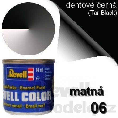 32106 - Dehtově černá 14ml (Tar Black) 6