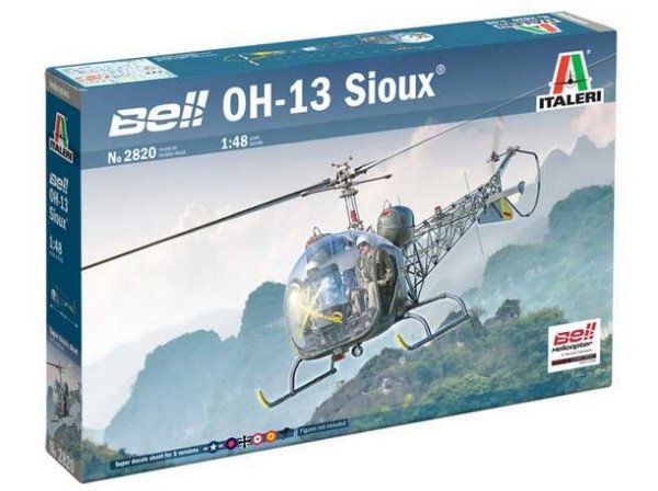 Bell OH-13 Sioux Corean War (Italeri 1:48)