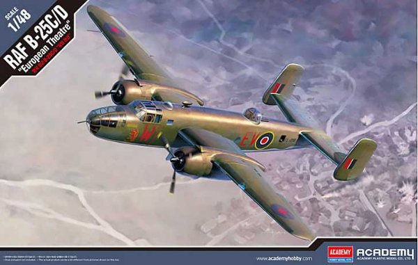 North American B-25C-D Mitchel, European Theatre (Academy 1:48)