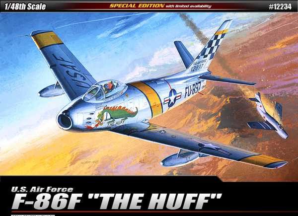 North American F-86F Sabre, The Huff (Academy 1:48)