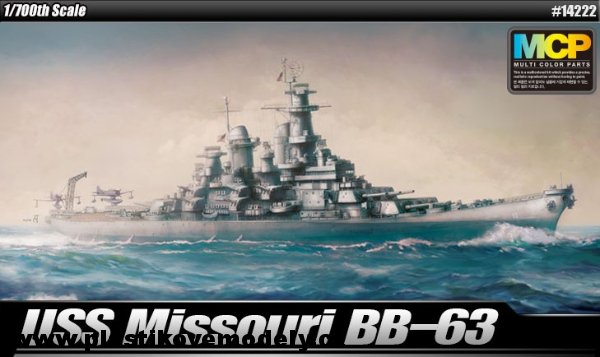 USS Missouri BB-63 (Academy 1:700) > 1:700