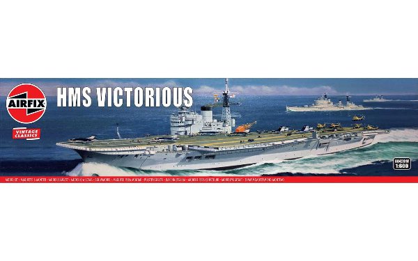 Loď HMS Victorious (Airfix 1:600)