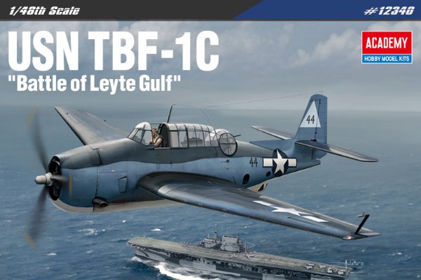 Grumman TBF-1C Battle of Leyte Gulf (Academy 1:48)