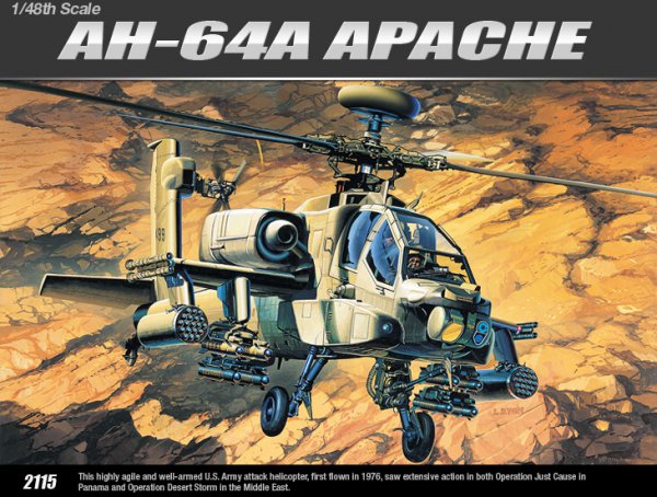 AH-64 Apache (Academy 1:48)