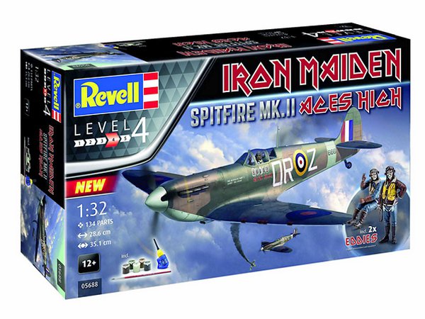 Spitfire Mk.II "Aces High" Iron Maiden (Revell 1:32)