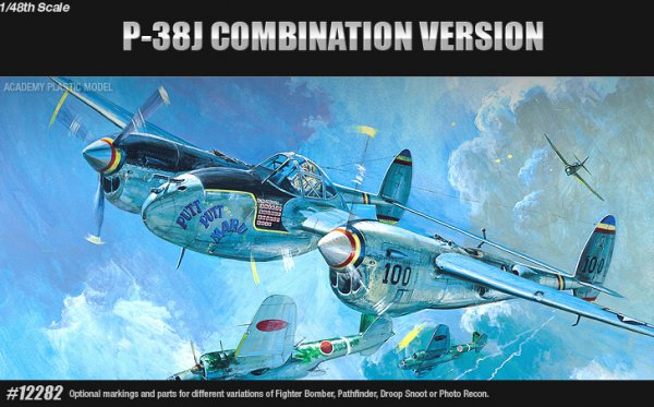 P-38J Combination Version (Academy 1:48)