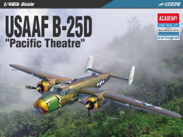 North American B-25D Mitchell, Pacific Theatre (Academy 1:48)