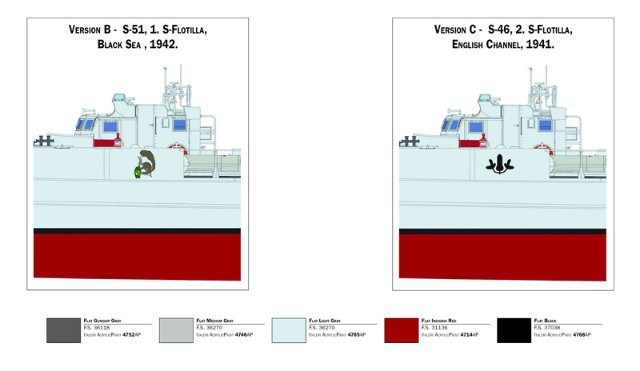 SCHNELLBOOT S-38 with Bofors (Italeri 1:35)