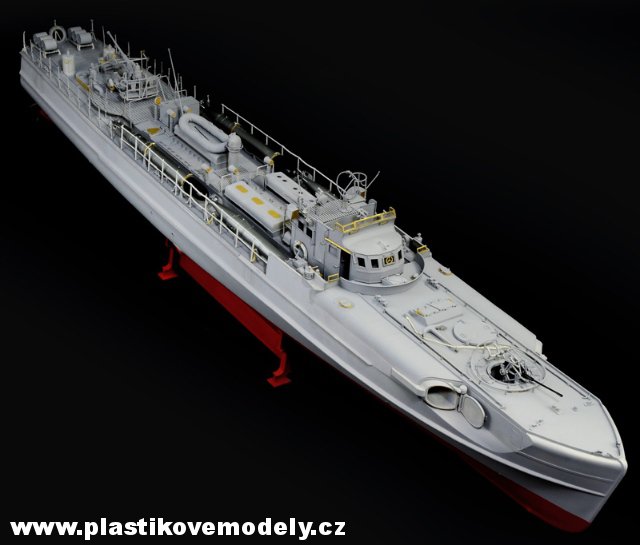 SCHNELLBOOT S-38 with Bofors (Italeri 1:35)