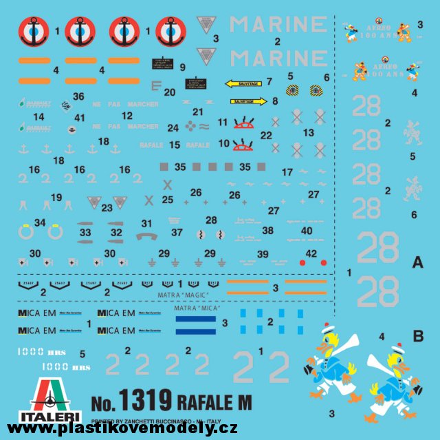 RAFALE M OPERATIONS EXTERIEURES 2011 (Italeri 1:72)