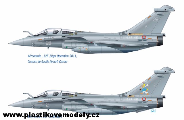 RAFALE M OPERATIONS EXTERIEURES 2011 (Italeri 1:72)
