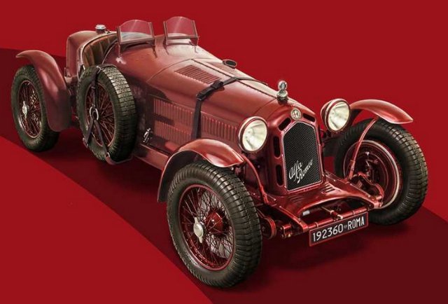 Alfa Romeo 8C 2300 Roadster (Italeri 1:12)