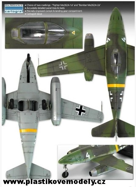 Me 262A-1-2 Last Ace (Academy 1:72)