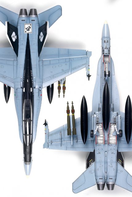 F/A-18D Hornet US Marine Corps (Academy 1:72)