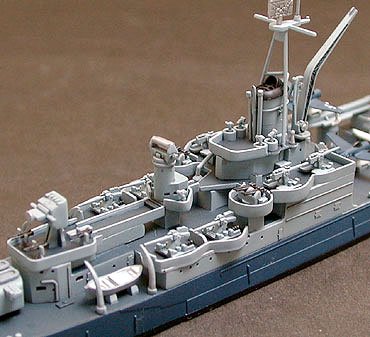 Tamiya Model lodi 31804 - U.S. Navy CA-35 Indianapolis (Tamiya 1:700)