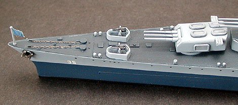 Tamiya Model lodi 31804 - U.S. Navy CA-35 Indianapolis (Tamiya 1:700)