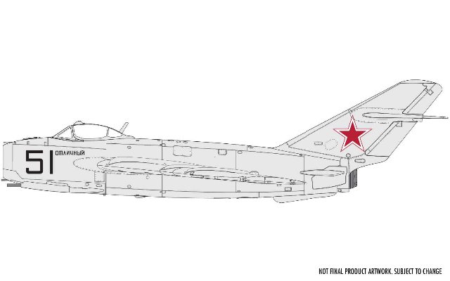 Mikoyan-Gurevich MiG-17F ´Fresco´ (Airfix 1:72)