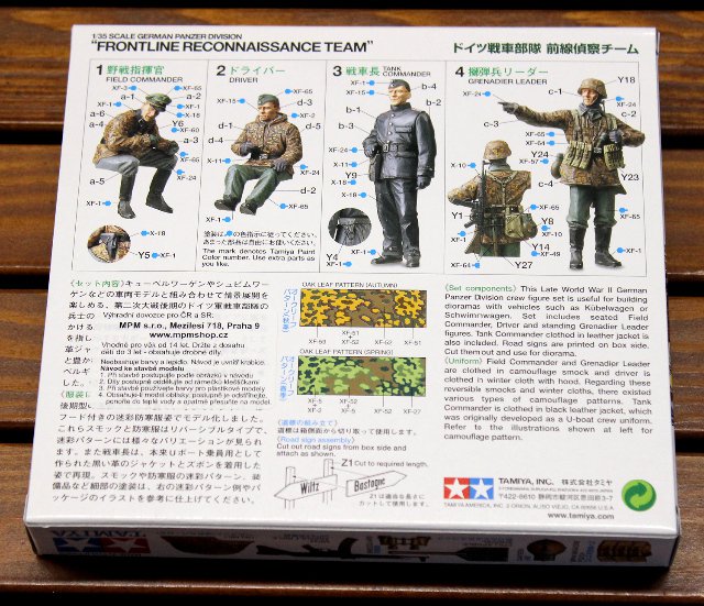 Panzer Div. Recon Team (Tamiya 1:35)