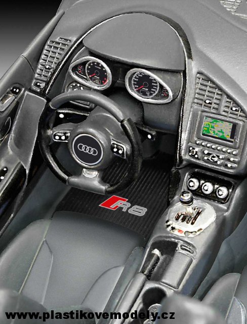 07057 -Audi R8 black (Revell 1:24)