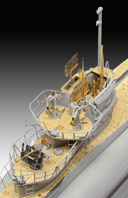 Ponorka German Submarine Type VII C-41 (Platinum Edition) (Revel1:72) 