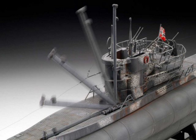 Ponorka German Submarine Type VII C-41 (Platinum Edition) (Revel1:72) 