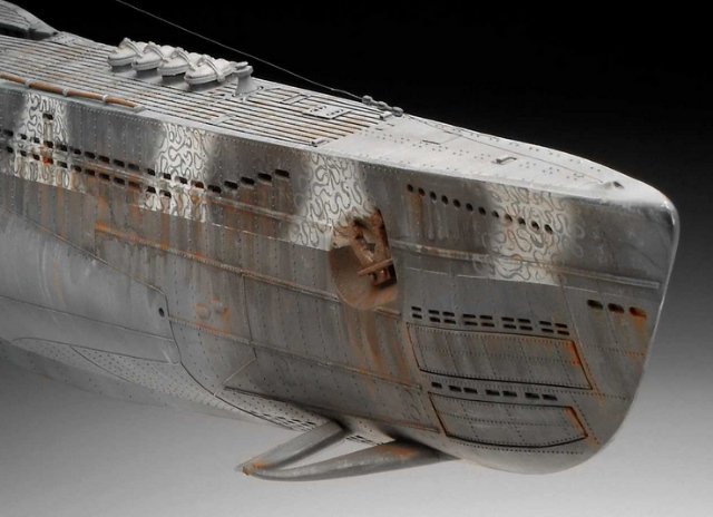 Ponorka German Submarine Type VII C-41 (Platinum Edition) (Revel1:72) 