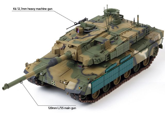 Tank R.O.K. ARMY K2 BLACK PANTHER (Academy 1:35)