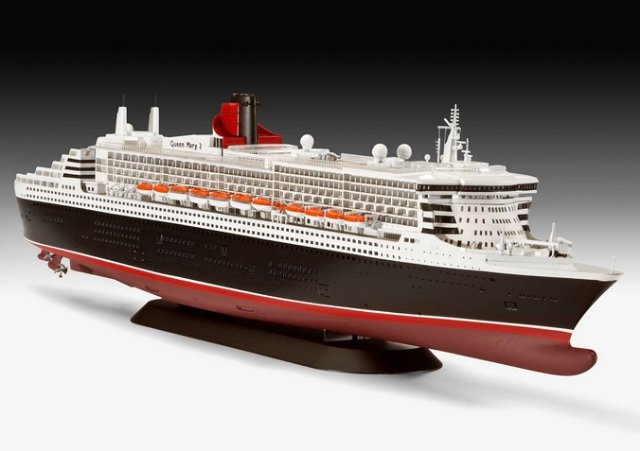 Loď Queen Mary 2 (Revell 1:700)