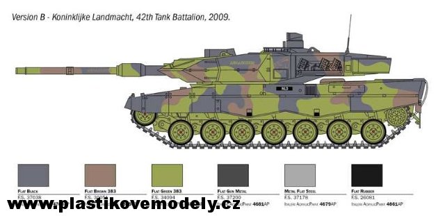 Tank Leopard 2A6 (Italeri 1:35)