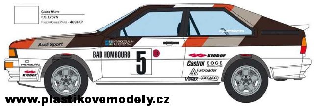 Audi Quattro Rally (Italeri 1:24)