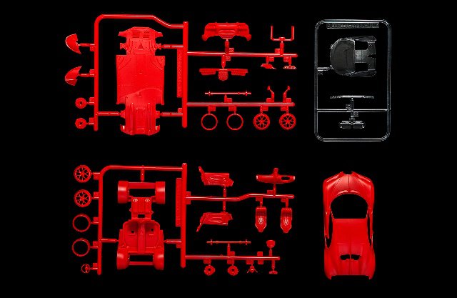 Set Bugatti Chiron (Airfix 1:43)