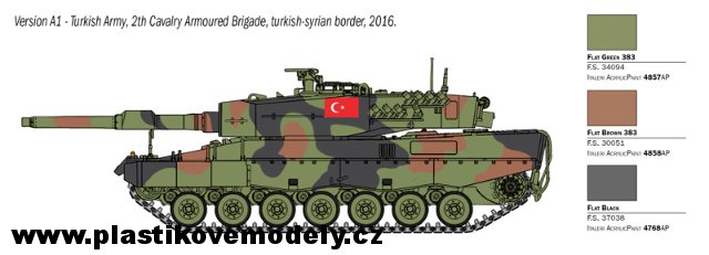 Tank Leopard 2A4 (Italeri 1:35)