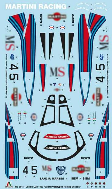 Lancia LC2 (Italeri 1:24)