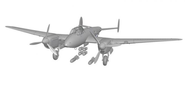 Letadlo Petlyakov Pe-2 (Zvezda 1:48)