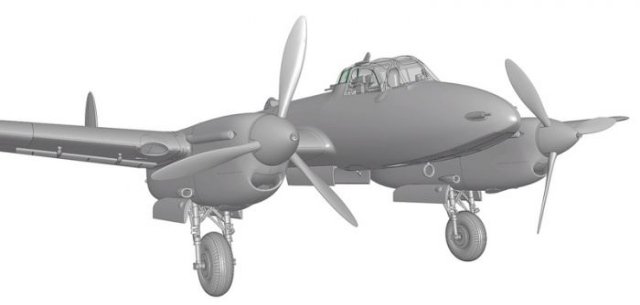 Letadlo Petlyakov Pe-2 (Zvezda 1:48)