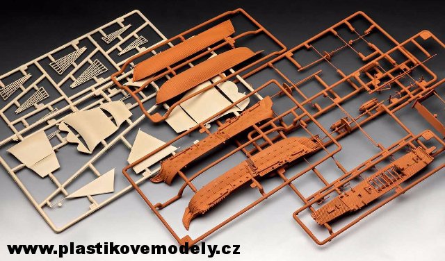 Set lodi HMS Victory (Revell 1:450)