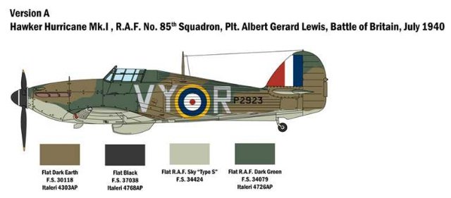 Hurricane MK. I (Italeri 1:48)