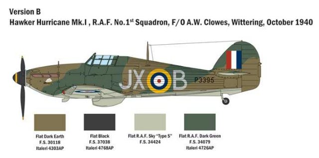 Hurricane MK. I (Italeri 1:48)