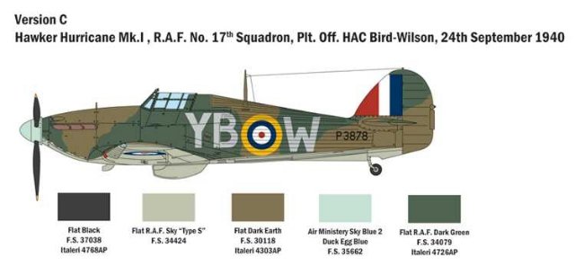 Hurricane MK. I (Italeri 1:48)