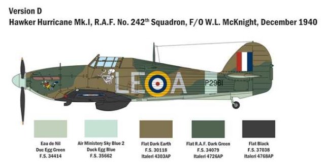 Hurricane MK. I (Italeri 1:48)