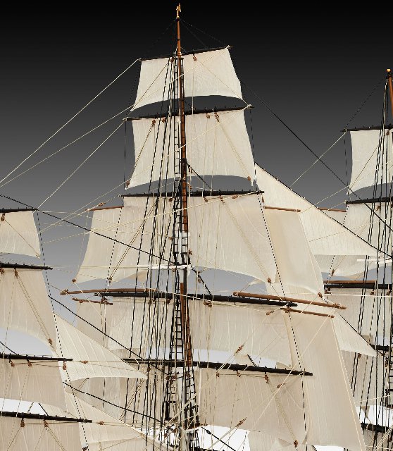 Loď Cutty Sark (Revell 1:96)